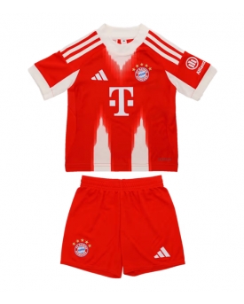 Billige Fotballdrakt Bayern Munich Replika Hjemmedraktsett Barn 2025-26 Kortermet (med bukser)